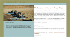 Desktop Screenshot of carmelgunclub.com